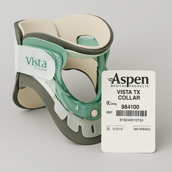 Aspen Vista TX Cervical Collar – Adjustable Neck Brace (Model 984100) - Picture 1 of 1